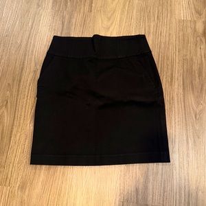 Banana republic black stretch skirt. Size 12